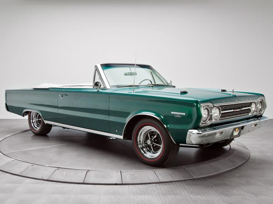  Plymouth Belvedere GTX 440 Convertible 1967 года  (фото 12 из 12)